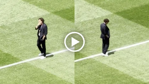 El ritual de Memo Ochoa en su llegada al Estadio Azteca para el juego ante Sudáfrica