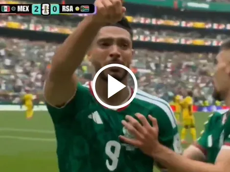 Raúl Jiménez anotó su primer gol en mundiales y no evitó el llanto con dedicatoria al cielo