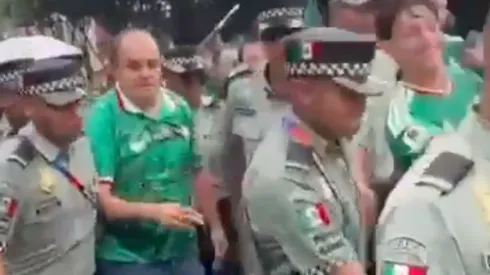 ¡Llegó al inmueble!