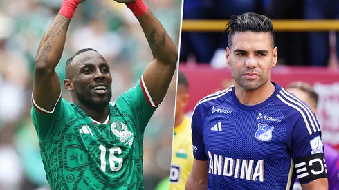 Falcao, el goleador histórico de Colombia, se rindió ante Quiñones.