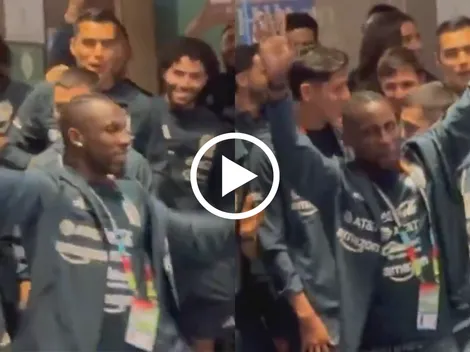 Julián Quiñones tuvo gran recibimiento en Guadalajara previo al juego ante Corea del Sur