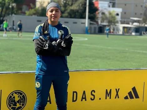 ¡La espera terminó! Nahomy Agostadero se convierte en la nueva portera del Club América Femenil Sub-15