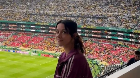 ¡Estalló la afición al verla en el Estadio Ciudad de México!