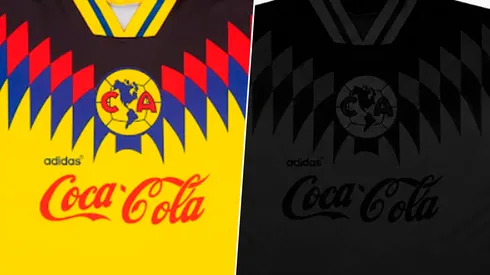 Adidas lanzará dos versiones retro de playeras del América utilizadas en los 90's