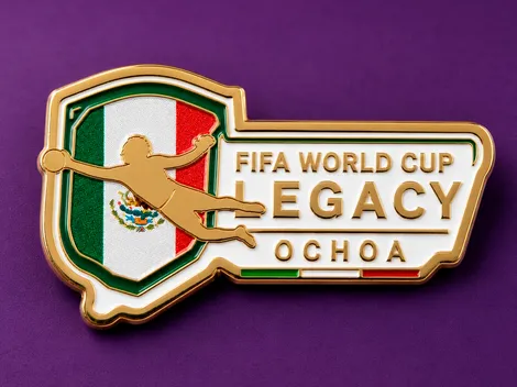 Guillermo Ochoa por fin recibe el parche Legacy de la FIFA por sus Seis Mundiales