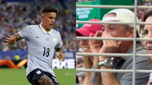 Así apoyó el Patrón a Brian Rodríguez durante el Uruguay vs. España del Mundial