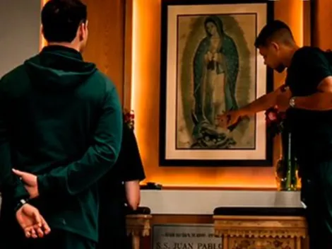 El emotivo gesto de Álvaro Fidalgo con la Virgen de Guadalupe que se viralizó en el Mundial 2026