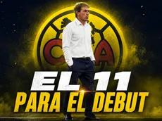 El 11 sin figuras con el que América debutaría en el Apertura 2026