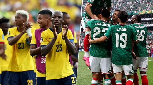 México se mide ante Ecuador en los 16vos del Mundial.