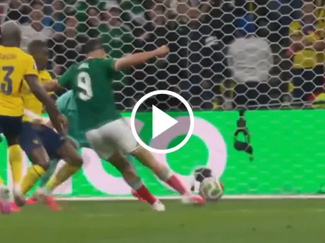 Raúl Jiménez y Julián Quiñones firman golazo de lujo vs Ecuador