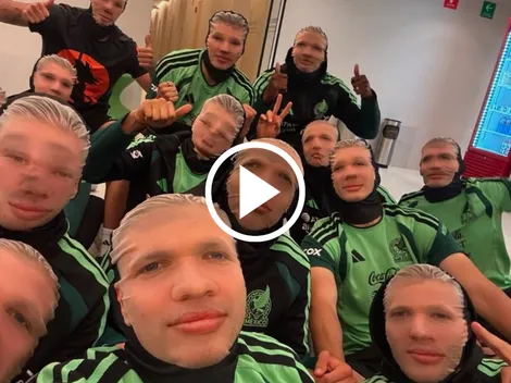 La épica celebración del Tri y los americanistas tras vencer a Ecuador
