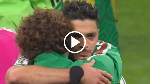 Memo fue consolado por Raúl tras la eliminación del Tri.