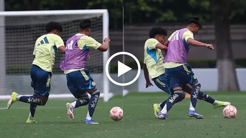 El golazo de Isaías Violante en plena pretemporada del América