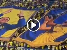 Afición recordó a Fidalgo, Jardine y Jonathan Dos Santos con emotivo tifo