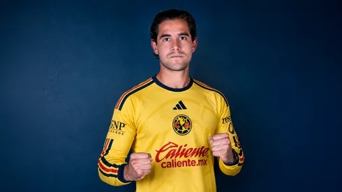 Así lucirá Patricio Salas con la nueva playera del Club América.