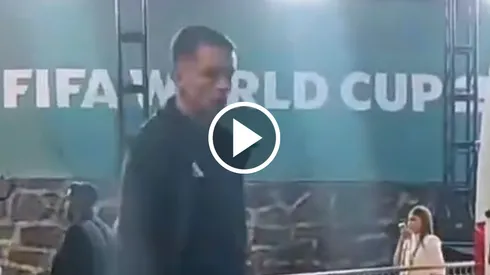 Fidalgo salió con un rostro amargo del Estadio Azteca.