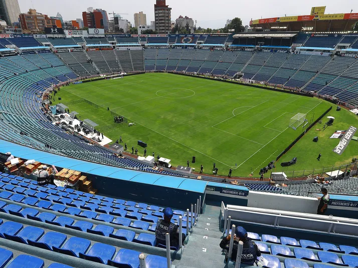 Estadio Ciudad de los Deportes sería repintando de nuevo para el Cruz Azul