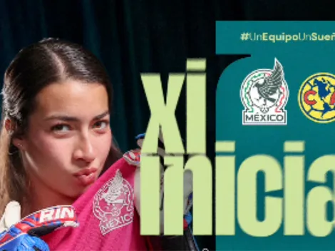 Karol Bernal y Celeste Espino participaron en el amistoso entre México y América Femenil