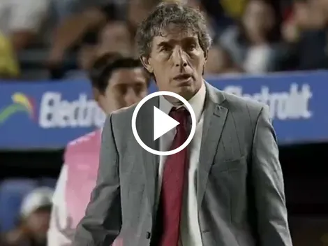 La reacción de Guillermo Almada tras errores primarios ante Querétaro