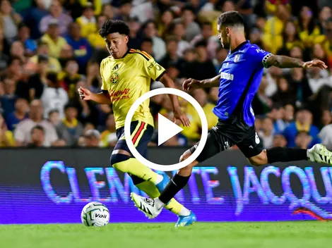 La otra toma del golazo de Isaías Violante en el Querétaro vs Club América