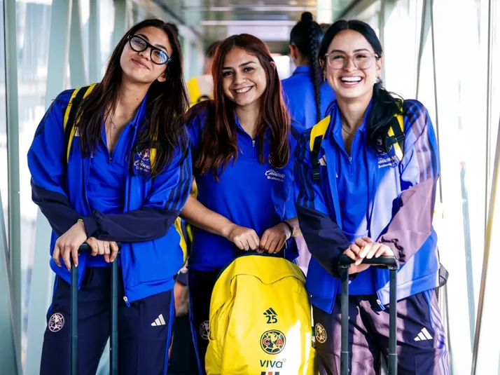 América Femenil ya está en San Antonio, Texas para pelear por el Campeón de Campeonas