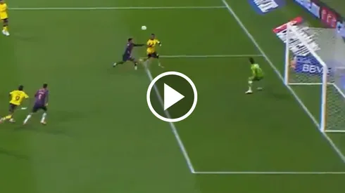 Gran jugada de Violante y gol de Borja para el América