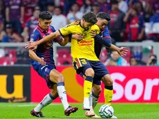 Noche difícil: Henry Martín sale entre abucheos en el choque entre América vs Atlante