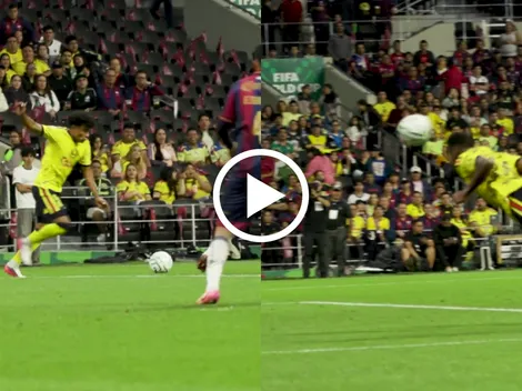 La toma que no se vio en TV del golazo del América vs. Atlante en la jornada 2