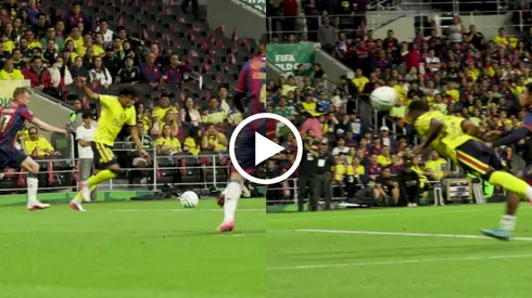La toma que no se vio en TV del golazo del América vs. Atlante en la jornada 2
