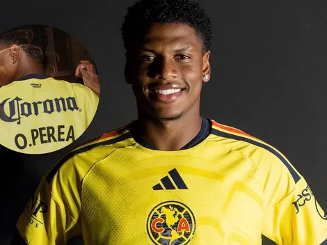 El histórico dorsal que usará Óscar Perea con el América en el Apertura 2026