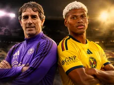 La alineación del América de Guillermo Almada con el refuerzo Óscar Perea