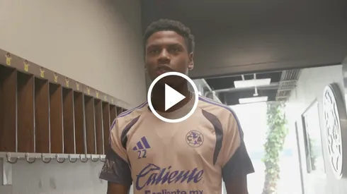 Óscar Perea ya tuvo su primer día en Coapa.