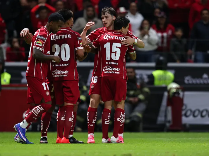 ¡Ya se estrenó! Federico Viñas marca su primer gol con Toluca en la Leagues Cup 2026
