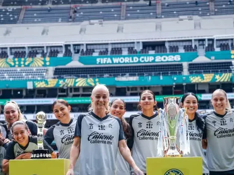 La íntima reacción de América Femenil al jugar por primera vez en el Estadio Banorte