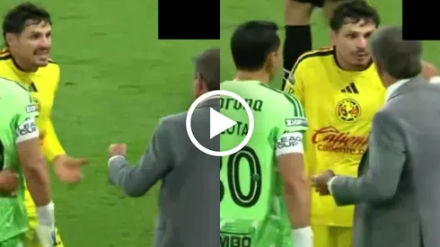 Así fue la calurosa discusión entre Almada y Veiga en la Leagues Cup