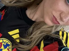Lucy Ortiz presumió la camiseta de América en la Jornada 3 de la Leagues Cup