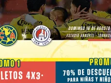 América revela los precios de los boletos para el duelo ante San Luis