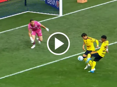 ¡Su primer gol en la LigaMX! Óscar Perea firma el 2-0 durante el América vs San Luis