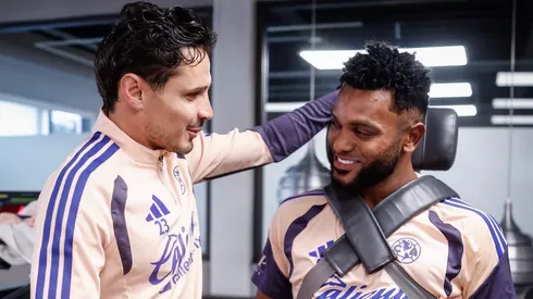 Miguel Borja dijo lo que nadie sabía de su reencuentro con Raphael Veiga en el América