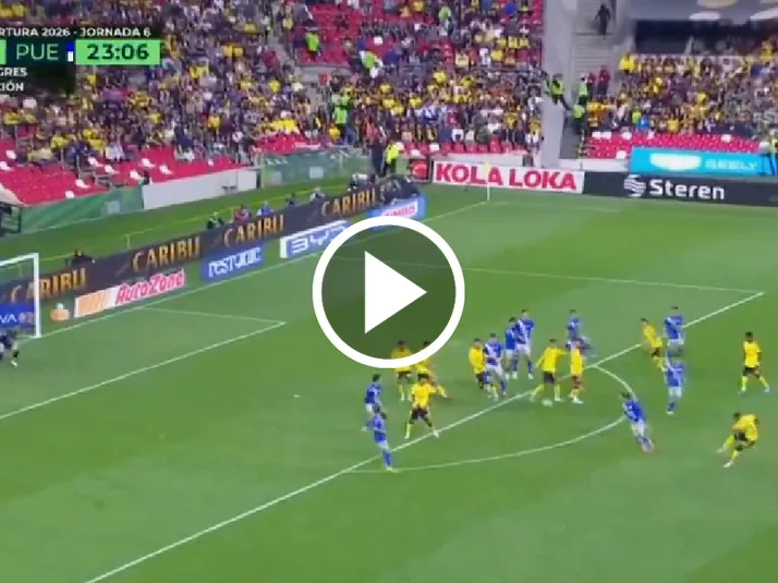 Ícaro Da Conceição firma una joya para poner en ventaja al América 1-0 sobre Puebla
