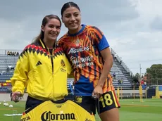 Así fue el emotivo homenaje a Nancy Antonio por sus 100 partidos con América Femenil