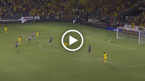 Alan Cervantes hizo un golazo para darle la ventaja al América ante Rayados