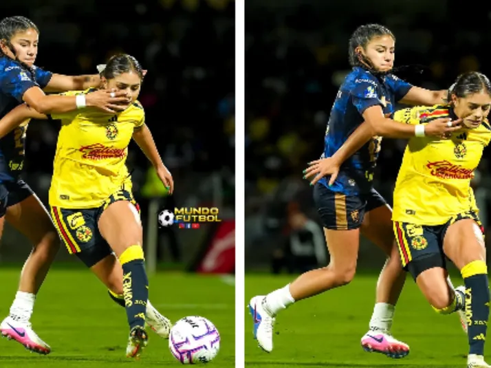 Salen a la luz fotografías sobre agresiones a Jana Gutiérrez en el Pumas vs América Femenil