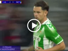 Así fue el histórico debut de Fidalgo en la Champions League con el Betis