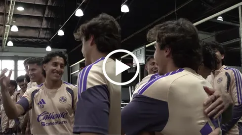 Zendejas y Carlos Álvarez se dieron emotivo abrazo que ilusiona a todo América