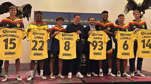 América presentó a sus seis refuerzos del verano: así quedó la plantilla de Almada