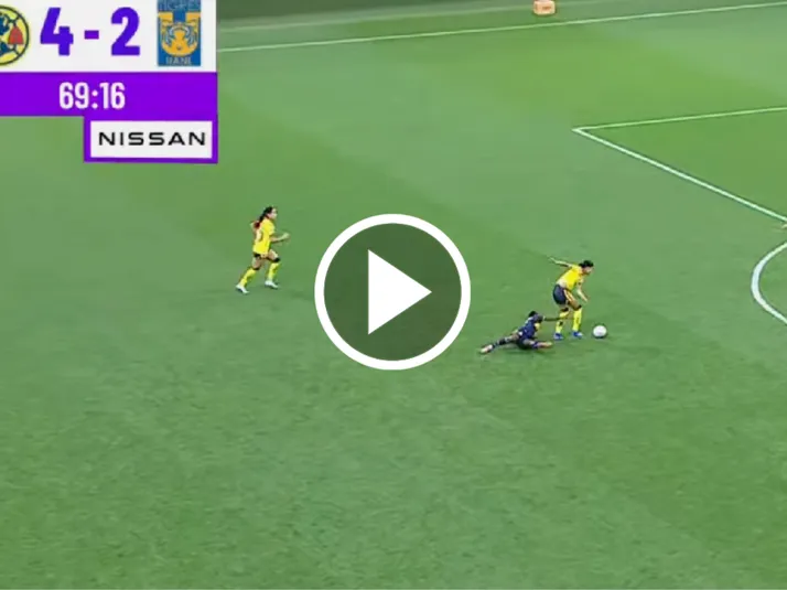 Nancy Antonio le pone broche de oro al triunfo de América Femenil vs Tigres