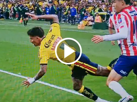 Revelan si la falta de Chivas ante Brian Rodríguez era o no penal