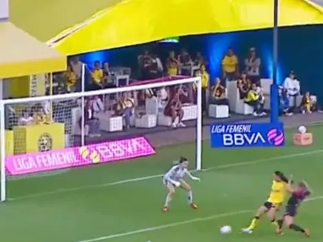 La barrida de heroína de Kimberly Rodríguez en el América Femenil vs Atlas que se volvió viral