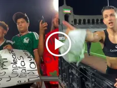 Fidalgo tuvo un noble gesto con aficionado mexicano tras la derrota ante Chile